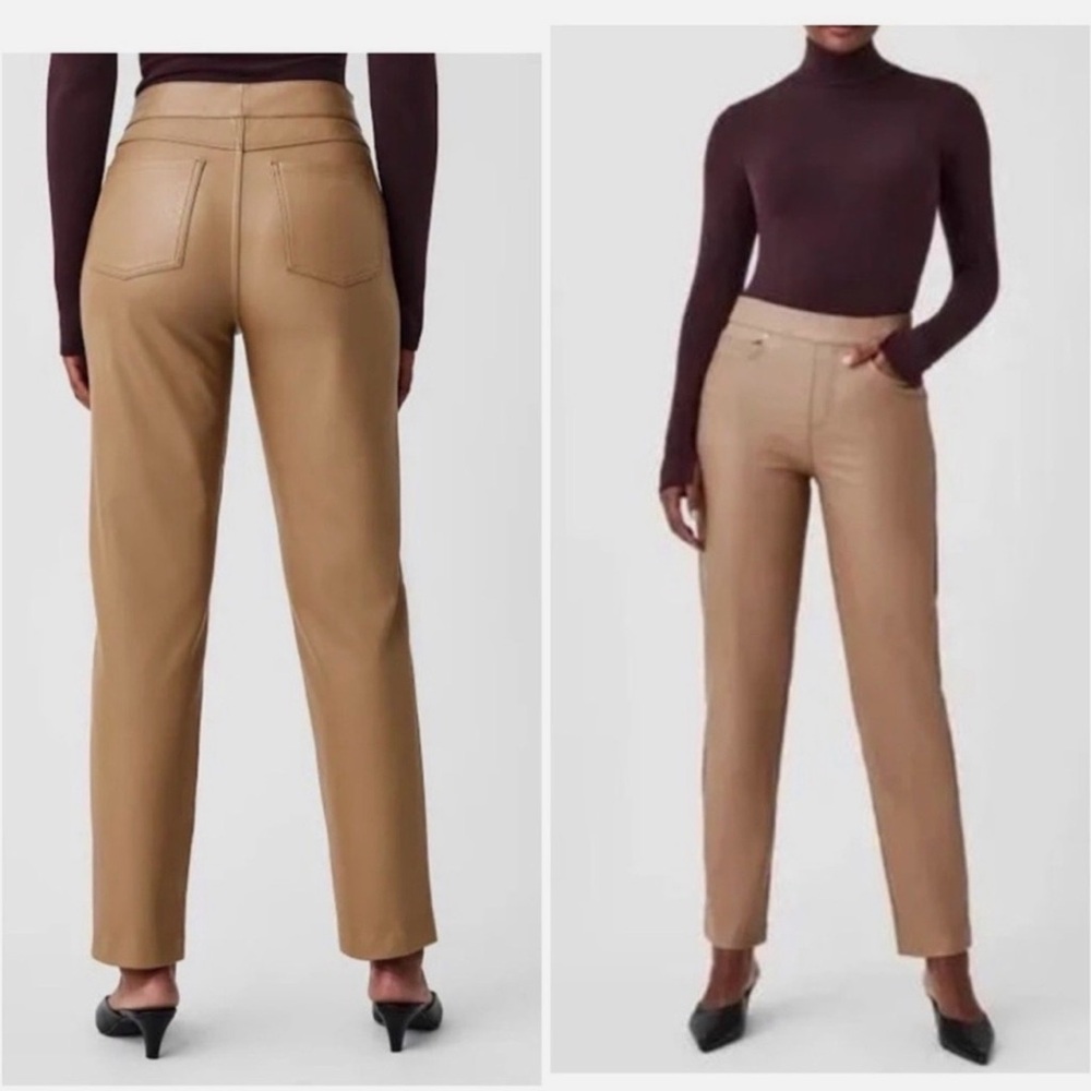 XL SPANX Faux Leather Straight Leg Pant Toffee
Quiet Luxury Relaxed Fit Trouser